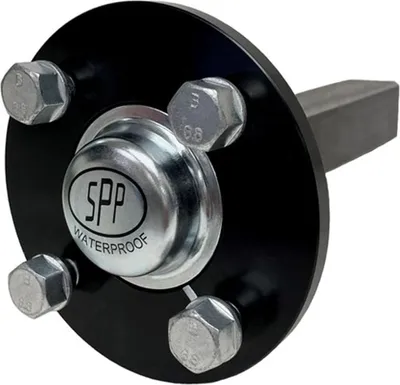 Produktbild von Nabe & Achsstummel für Quad, ATV Anhänger 4 Bolzen 100mm PCD 40x40mm 900kgs (pro Paar)