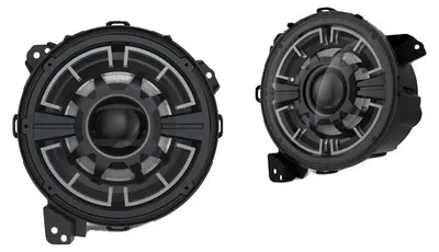 Immagine prodotto di Alloggiamento fari, compatibile con Jeep Wrangler, tecnologia LED, compatibilità Jeep Wrangler, LED
