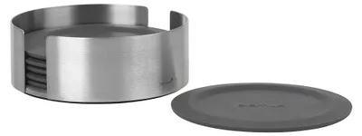 Produktbild von blomus LARETO Untersetzer 11.2 cm anthrazit