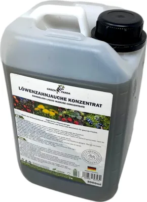 Produktbild von GreenPanda Löwenzahn Jauche - Magnesium Dünger - Fördert Früchtewachstum! - 3 Liter Pflanzendünger - Pflanzenstärkung