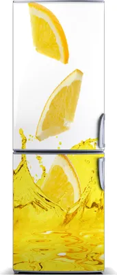 Produktbild von Tulup Kühlschrankdekoration - Magnetmatte - 60 cm x 180 cm - Magnet auf dem Kühlschrank - Zitronensaft