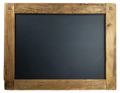 Produktbild von 3x Wand-Kreidetafel "Vintage" 100x56cm