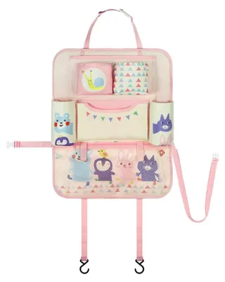 Immagine prodotto di Organizzatore per sedili auto, protezione per schienale, per bambini, in tessuto Oxford, 52x41 cm