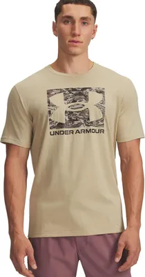 Produktbild von Under Armour Ua Abc Camo Boxed Logo Ss - field khaki, Größe:XS