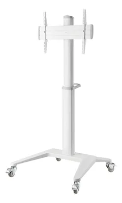 Immagine prodotto di Carrello da ufficio DELTACO, 37"-70", 70kg, bianco