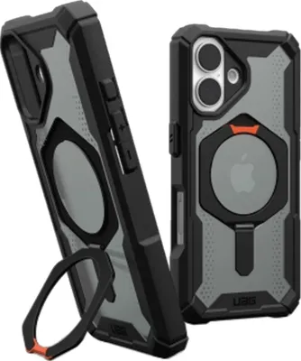 Produktbild von Urban Armor Gear Plasma XTE, Cover, Apple, iPhone 16, 15,5 cm (6.1"), Schwarz, Orange