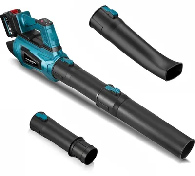Produktbild von Dhapy Akku Laubbläser 21 V mit 2×4,5-Ah-Akkus, 600-W-Bürstenlosmotor