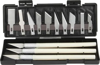 Obrázek produktu pro Modelářský skalpel SC-39385 - Bílá pro přesné řezání KP39385