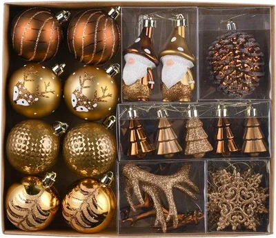 Produktbild von Set aus 40 unzerbrechbaren Kerzen in Bronze für ein gemütliches Ambiente
