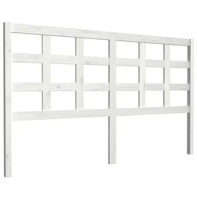 Produktbild von vidaXL Kopfteil Weiß 165,5x4x100 cm Massivholz Kiefer