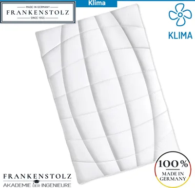 Produktbild von Frankenstolz 4-Jahreszeiten-Steppbett Klima - temperaturausgleichende Bettdecke