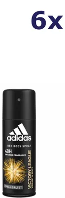 Zdjęcie produktu dla 6 szt. dezodorantu w sprayu Adidas 150 ml Victory League