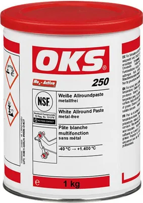 Produktbild von OKS Weiße Allroundpaste 250 weiß 1000g Dose