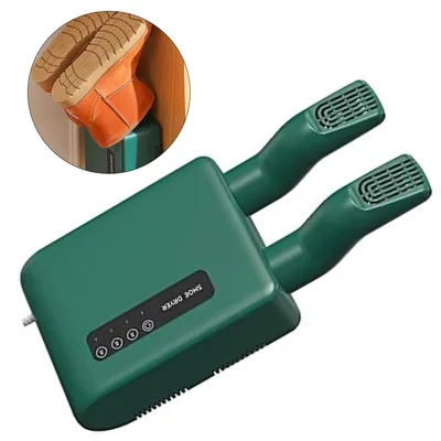 Produktbild von Elektrischer Schuh- und Stiefeltrockner mit 360° Warmluft, einstellbarem Timer und 200W Leistung – Wandmontage, geräuscharm, schonende Trocknung