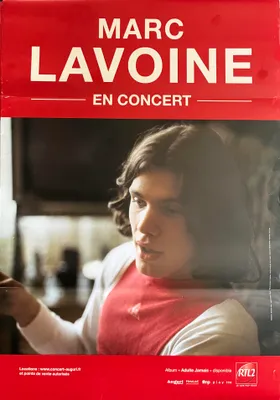 Zdjęcie produktu dla Marc LAVOINE - Koncert 2022 - Plakat - 68x95 cm