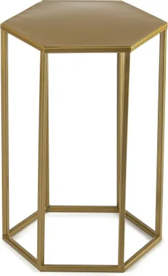 Produktbild von Blumenständer, Stehendes Blumenbeet, Modern, Metall, Loft, Gold 40cm