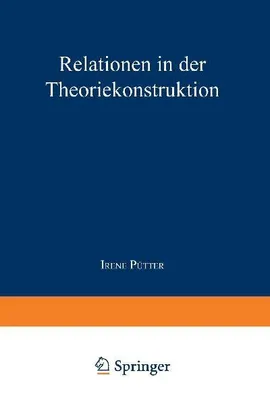 Produktbild von Relationen in der Theoriekonstruktion