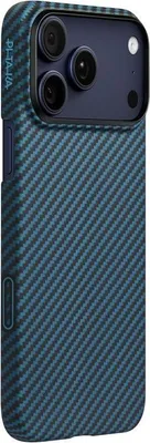 Immagine prodotto di Pitaka Ultra-Slim Case, Blue/Grey - iPhone 17 Pro
