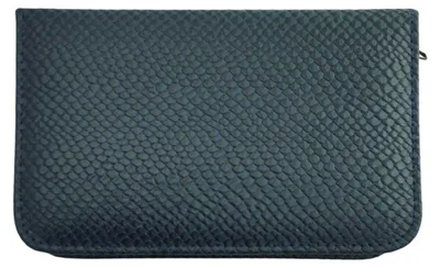 Produktbild von Maniküre Pediküre Set 12-teilig – Nagelpflege Set mit 5 Solingen Qualitätsinstrumenten, Echtleder Etui, gehärteter Stahl – Germany Dunkelblau