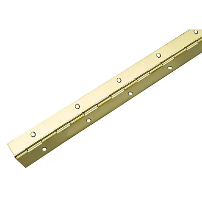 Produktbild von Hettich Stangenscharnier vermessingt 32 x 600 mm, kürzbar