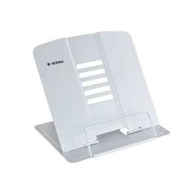 Image de HERMA support de lecture métal blanc