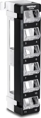Produktbild von TRENDnet TC-KP12V Keystone Patchfeld 12-Port Blank