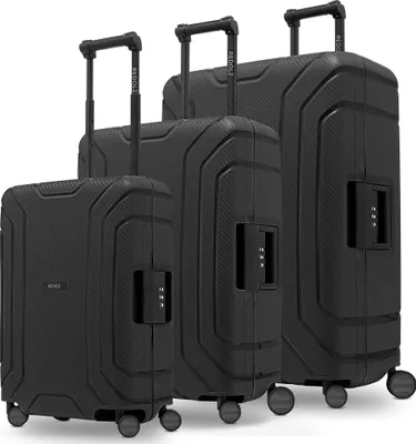 Produktbild von Redolz Essentials 15 4-Rollen Kofferset 3-tlg. mit Dreipunkt-Verschluss