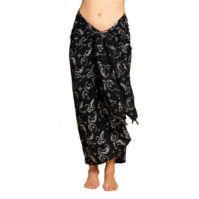 Produktbild von PANASIAM Sarong B Wachsbatik schwarz-weiß Pareo