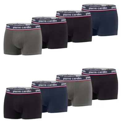 Produktbild von Boxershorts Herren, Unterhosen Männer, 8er-Pack, Schwarz F1 (L)