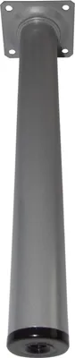 Zdjęcie produktu dla Noga meblowa - ⌀ 30 mm, srebrna