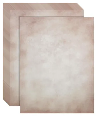 Produktbild von Vintage Briefpapier, Format A4 - 30 Blatt, beidseitig bedruckt, Retro-Design