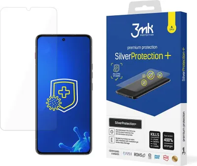 Produktbild von 3mk Display Antimikrobielle Schutzfolie SilverProtection+ für Motorola Thinkphone 0,21mm Self-Heal