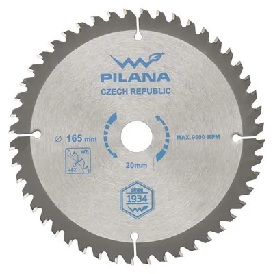 Productafbeelding van Zaagblad Pilana voor hout TCT 205 x 2-2 x 30 mm - 40 tanden