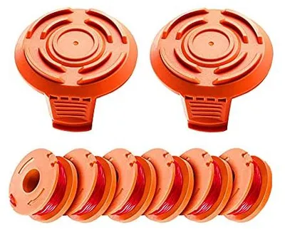 Spulen-Set für Worx Rasentrimmer, 8-teilig, kompatibel mit WA0010