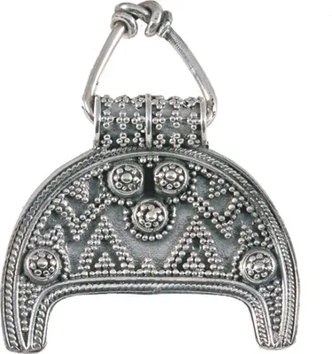 Produktbild von Luna Anhänger Schmuck Anhänger 925er Silber - Wikinger - 36x43mm