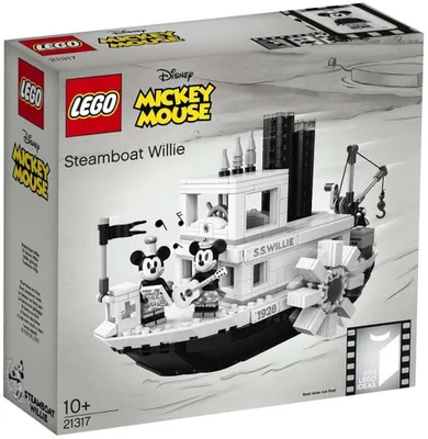 Produktbild von LEGO® Ideas 21317 Steamboat Willie - Disney Micky Maus Leinwanddebüt
