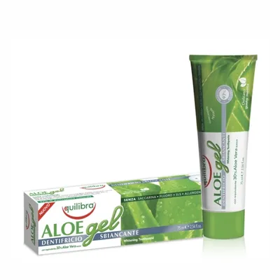 Zdjęcie produktu dla Equilibra Aloe Pasta do zębów wybielająca, 75 ml