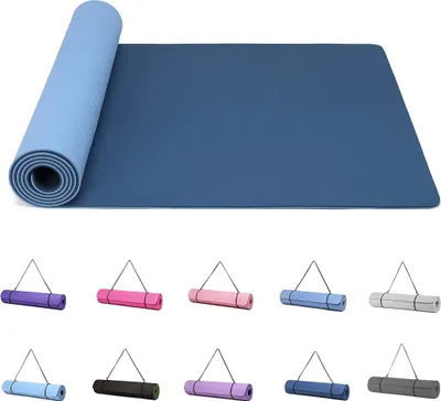 Obrázek produktu pro Narwhal Yoga Matte – protiskluzná podložka na jógu, materiál TPE, rozměry 183 x 61 x 0,6 cm