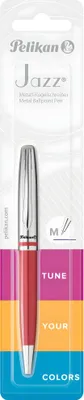 Produktbild von Pelikan 807111, Clip, Kugelschreiber mit Druckeinzugsmechanik, Blau, Medium