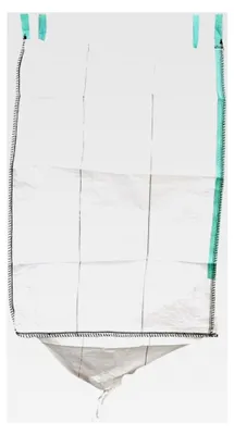 Produktbild von Big Bag 90 x 90 x 110 cm, Schürze, Auslauf, beschichtet, Tragfähigkeit 1500 kg