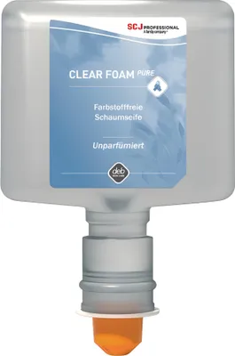 Produktbild von Schaumseife Clear FOAM Pure 1,2 l passend für 4707 020 195 ohne Duft-/Farbstoffe