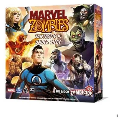 Productafbeelding van Asmodee - Marvel Zombies: Fantastic 4 – Under Siege, uitbreiding voor het bordspel