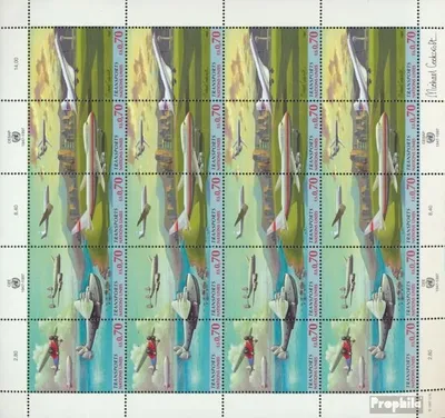 Produktbild von Briefmarken UNO - Genf 1997 Mi 314-318Klb Kleinbogen (kompl.Ausg.) postfrisch Verkehrswesen