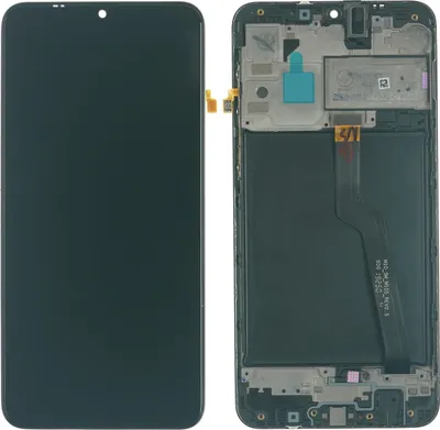 Produktbild von Display für Samsung Galaxy A10 (SM-A105F) Farbe: Schwarz Displayglas Touchscreen Bildschirm