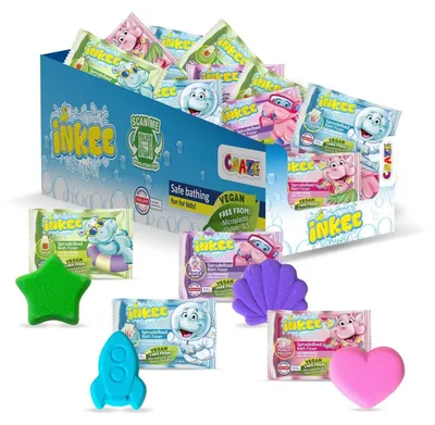Imagen del producto de Calendario de Adviento para Niños Bolas de Baño y Bombas de Baño con Aceite de Almendras 1 pieza Paquete de 40