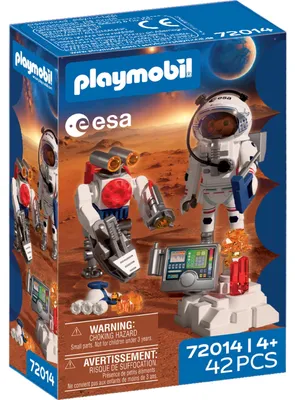 Image de PLAYMOBIL ESA : astronaute avec robot
