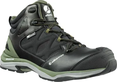 Obrázek produktu pro Bezpečnostní obuv ALBATROS ULTRATRAIL OLIVE CTX MID velikost 43 černá/olivová S3 ESD WR HRO SRC EN ISO 20345 hladká kůže