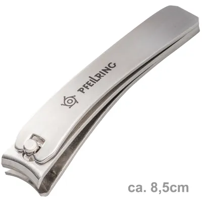 Productafbeelding van Pfeilring nagelknipper, roestvrij staal, 8,5 cm lang