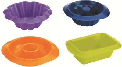 Produktbild von Mini-Silikonformen-Set - 4-tlg