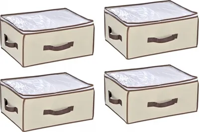 Produktbild von 4er Set Aufbewahrungsboxen 40 x 30 x 18cm H.